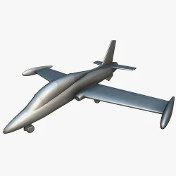 Aermacchi MB-339A - 3D Printable Model 3D print model