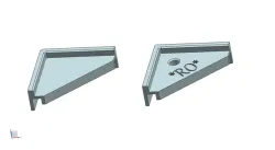 Aquarium Corner for Glass Cover