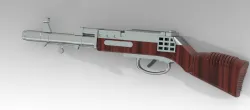 Assault rifle toy gun for kids plastic injection mold