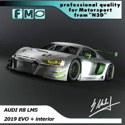 Audi R8 LMS 2019 EVO GT3 3D model