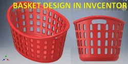 Basket in Autodesk Inventor || Inventor Tutorial || Inventor Drawing || 3d Model in Inventor || Cad