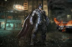 Batman arkham knight armor Low-poly 3D model