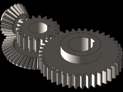 Bevel Spur Gear Box