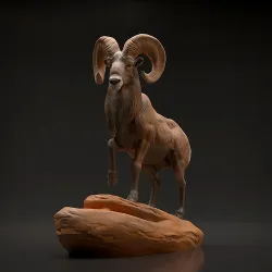Bighorn Ram for 3D Printing 3D print model