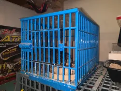 Bird cage with poop catcher!