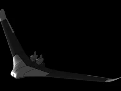 Blended-Wing UAV (NACA 2412il)