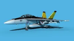 Boeing FA-18F Super Hornet V01 3D model