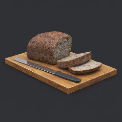 Bread Board I 3D model