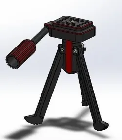 Camera tripod print 3D 3D print model