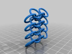 Chain mail links 4x2 link set