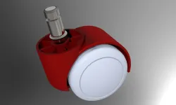 chair wheel assambly