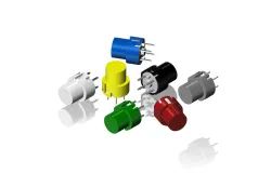 CK Switches - SPST Momentary Key Switch Round