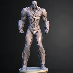 Cyborg - Justice League 3D Model Ready to Print 3D print model