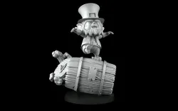 Deathroller leprechaun 3D print model