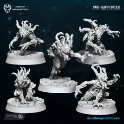 Demons - Void Imps with 10x 32mm bases