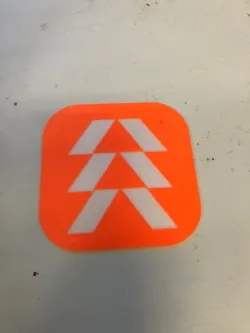 Destiny Hunter logo coaster