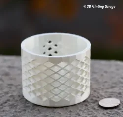 Diamond-Shaped Cup