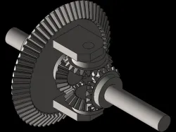 Differential gear mechanisms