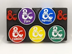 Dungeons and Dragons Variant Inspiration Coin Set