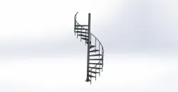 döner merdiven, spiral stairscase, helical staircase
