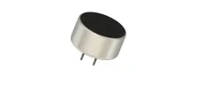 Electret microphone 9.7mm dia 2.54mm pin pitch