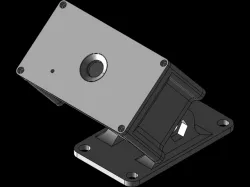 ESP32-CAM housing for wall mounting