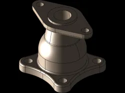 Exercise 149 Revolved Boss, Extrude, Hole, Fillet