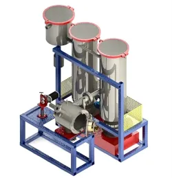 FSM-EXP equipment complex – metal frame