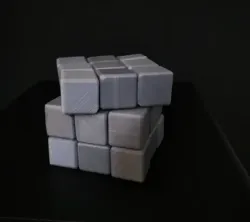 Functional Rubiks Cube. No supports!