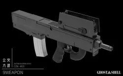 GHOST IN THE SHELL 1995 ANIME MAJOR KUSANAGI SMG  3D print model