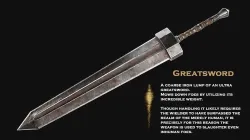 GREATSWORD from Elden Ring Fan Model Low-poly PBR Game Ready Low-poly 3D model
