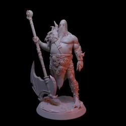 Gromm Skullcleaver - Cult Barbarian