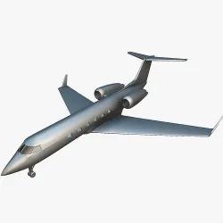 Gulfstream G-IV - 3D Printable Model 3D print model