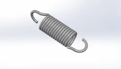 Helical coil spring