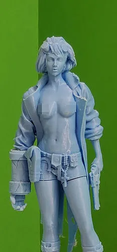 Hellgirl 02 3D print model
