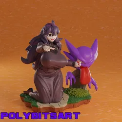 Hex Maniac Diorama 3D print model