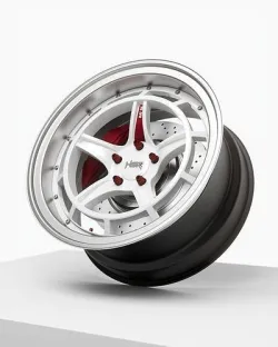 HSR Rai S4 3 Piece Rims wheels 3D model