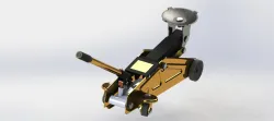 Hydraulic Car Jack Assembly