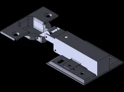 Hydraulic Overlay Hinge