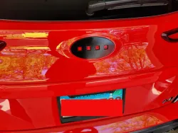 Hyundai Kona N Rear Logo Morse Code