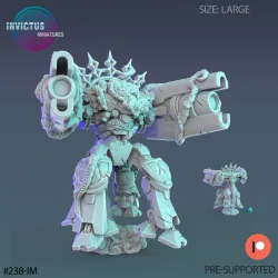 Infested War Machine Flying / Skeleton Soldier / Exoskelet Warrior / Space War Construct / Steampunk Battle Robot / Invasion Army / Cyberpunk Droid / Sci-Fi Encounter