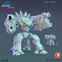 Infested War Machine / Skeleton Soldier / Exoskelet Warrior / Space War Construct / Steampunk Battle Robot / Invasion Army / Cyberpunk Droid / Sci-Fi Encounter