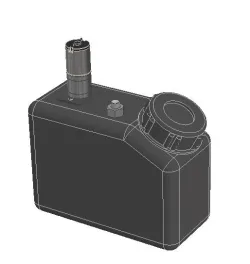 Ink bottle UV printer 1.5L direct float sensor, mixer.
