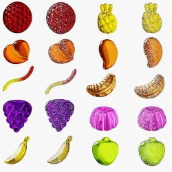Jelly Sweets 3D model