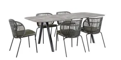 Kodo Dining Chair And Kodo Dining Table By Vincent Sheppard 3D model
