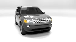 LAND ROVER FREELANDER 2011LOWPOLY Low-poly 3D model