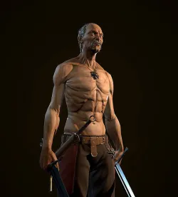 Leo Bonhart - The Witcher - Fan Art- 3D Frint 3D print model
