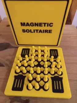 Magnetic Peg Solitaire (33 point board)