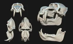 Mandrillus sphinx Skull - CNC and 3D print model