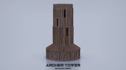 Medieval Archer Tower 3D model